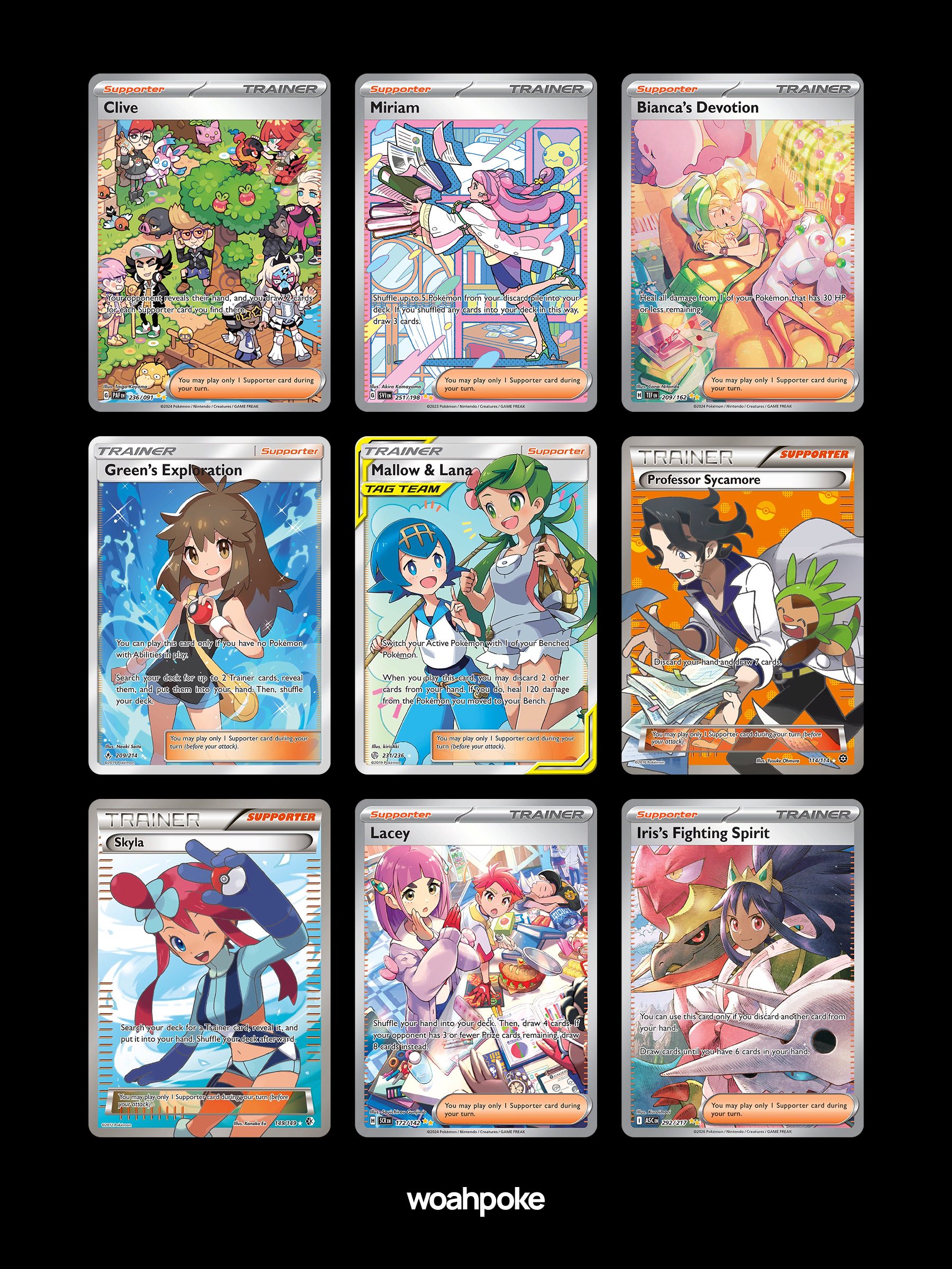 Cute Trainer Cards Pokémon