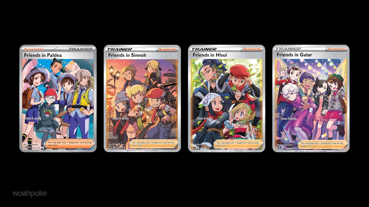 The Friends in... Supporter Cards