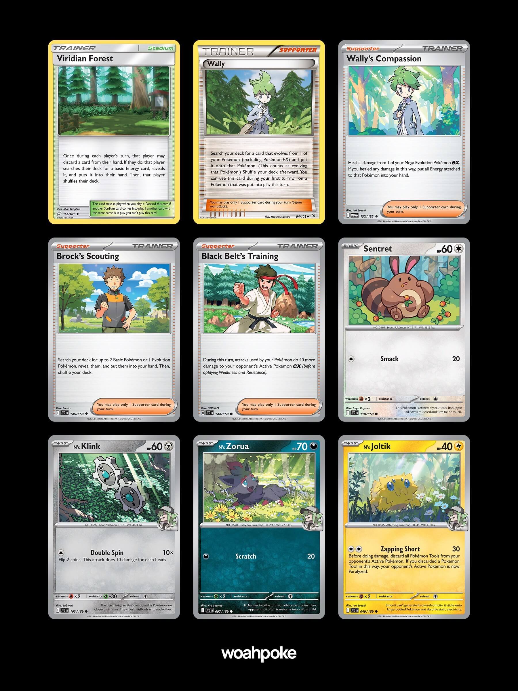 Commons & Affordable Forest Cards