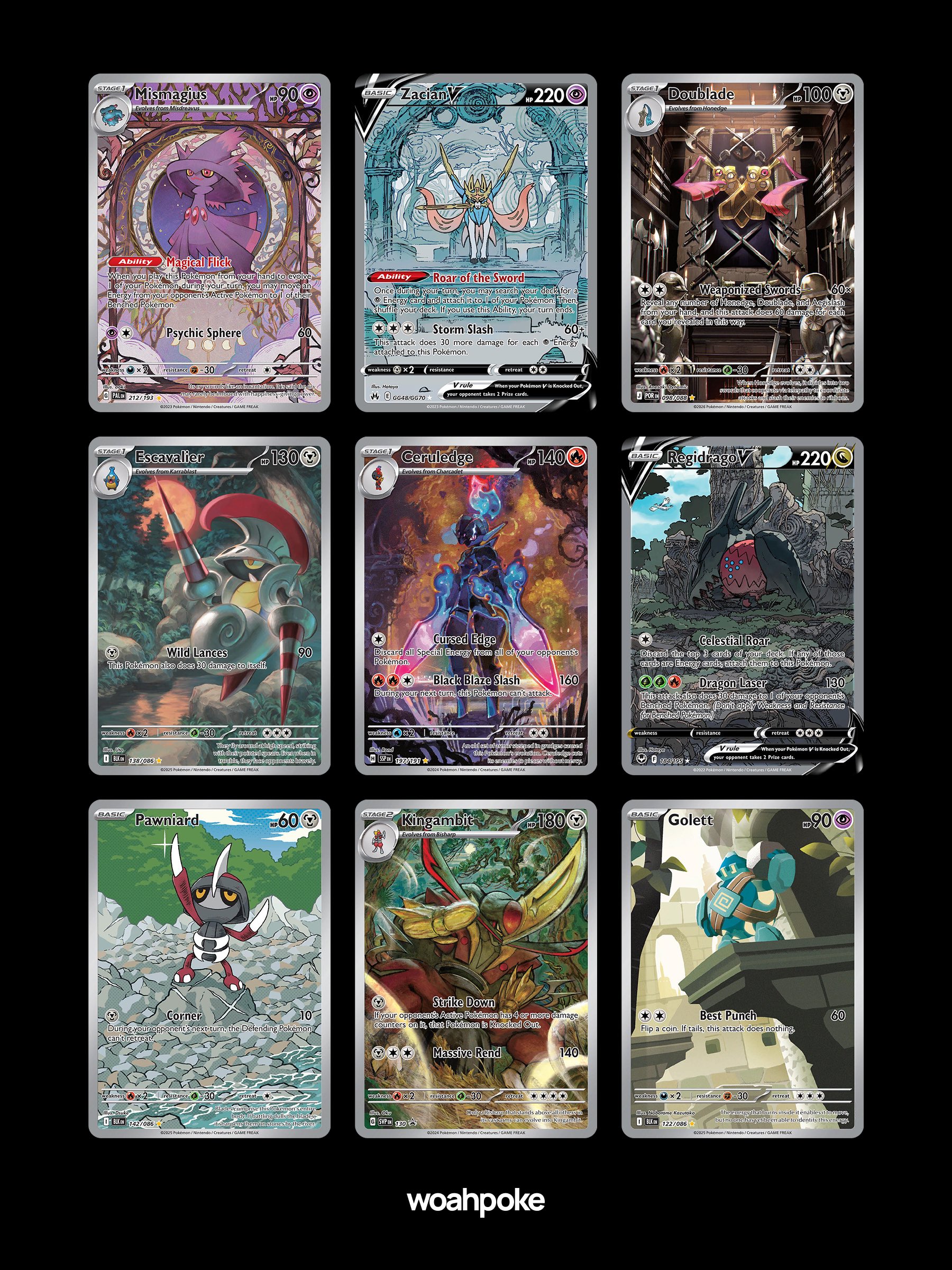 Medieval Full Arts & Illustration Rares