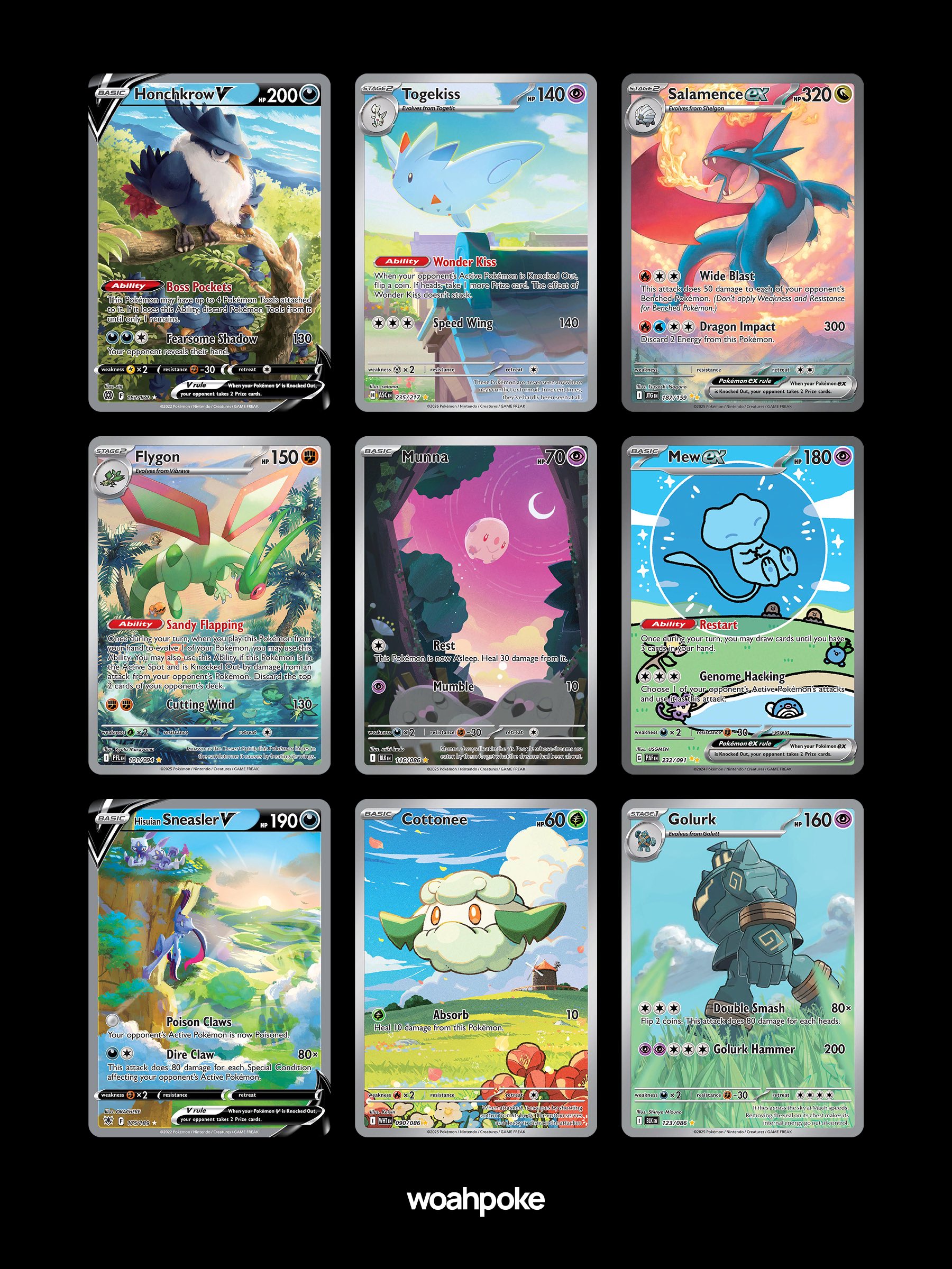 Sky Pokémon Cards