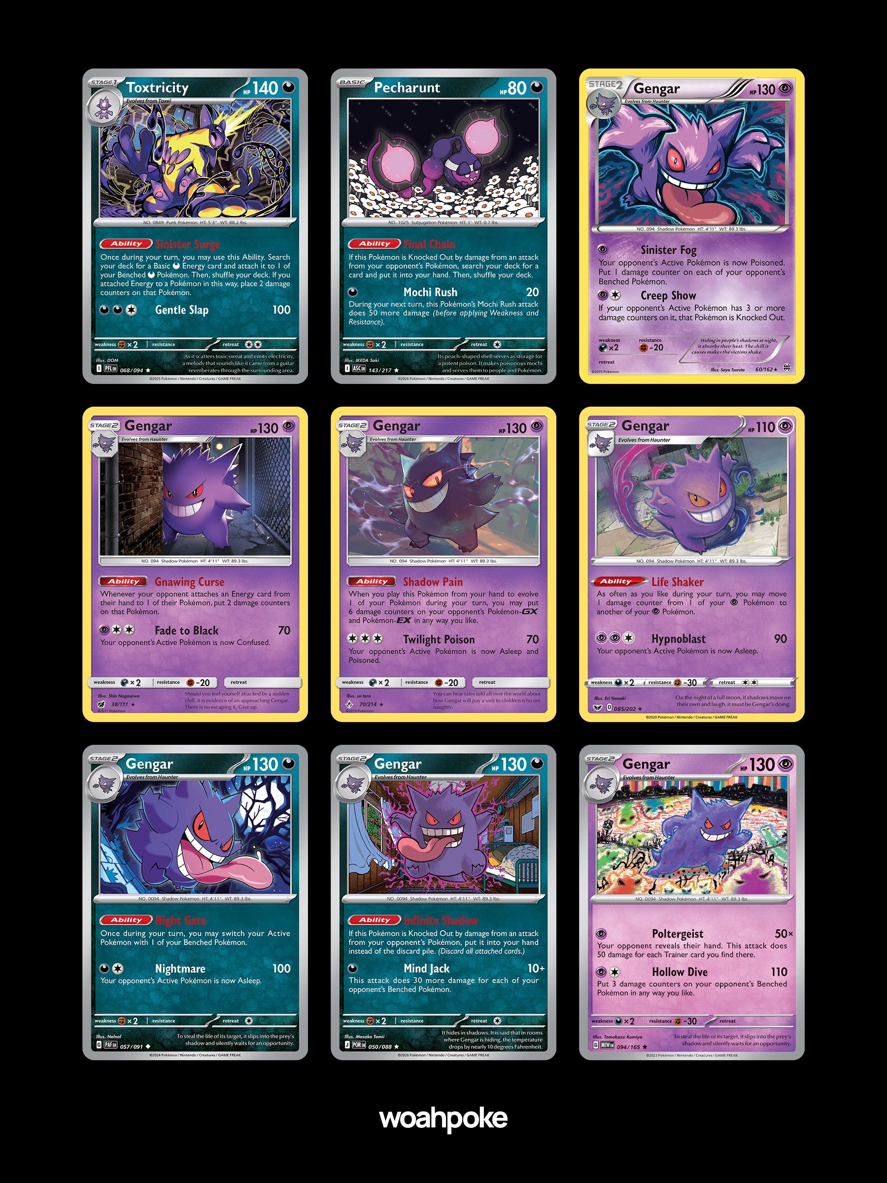 Affordable & Common Purple Cards