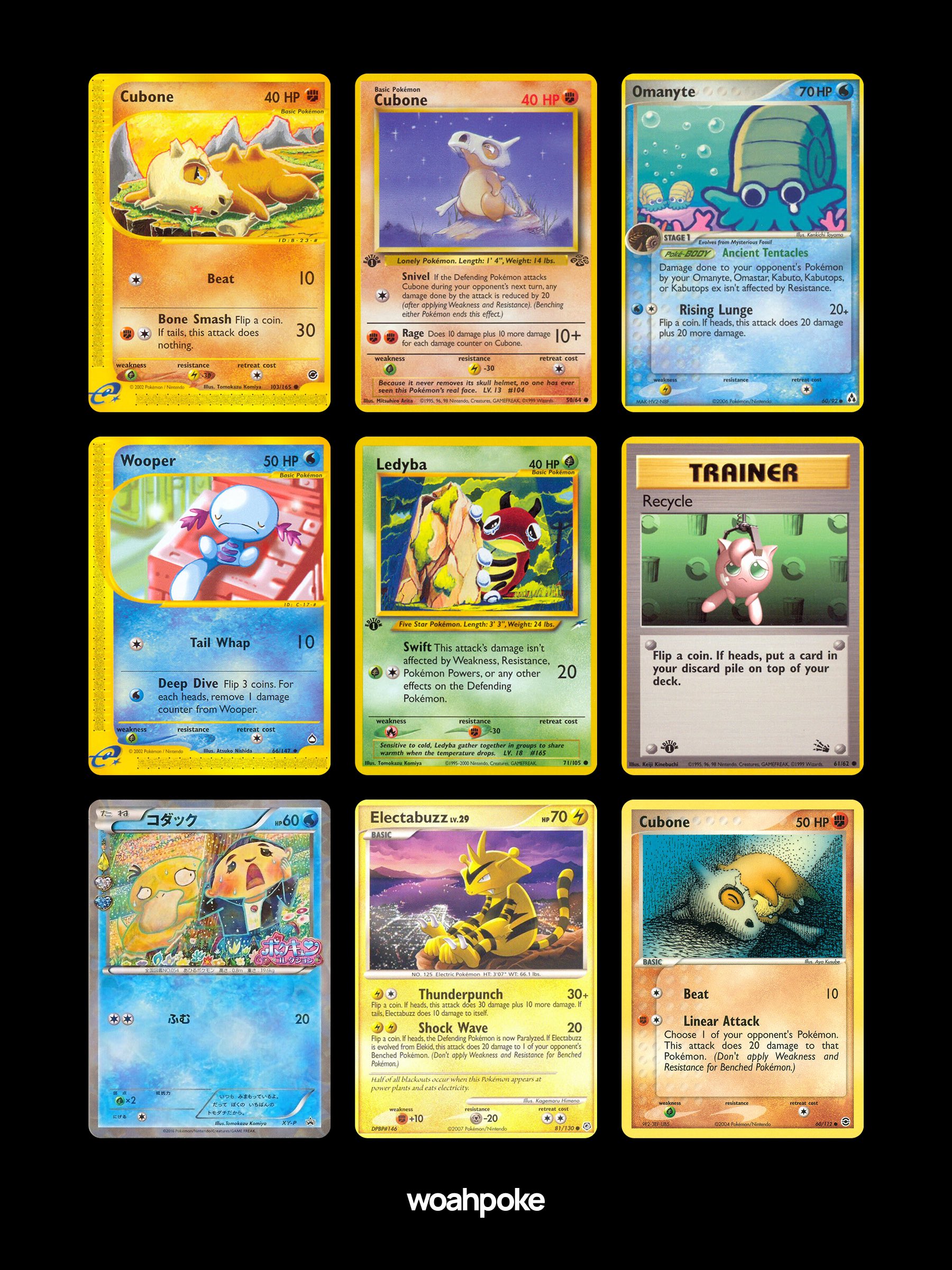 Vintage & Rare Sad Pokémon Cards
