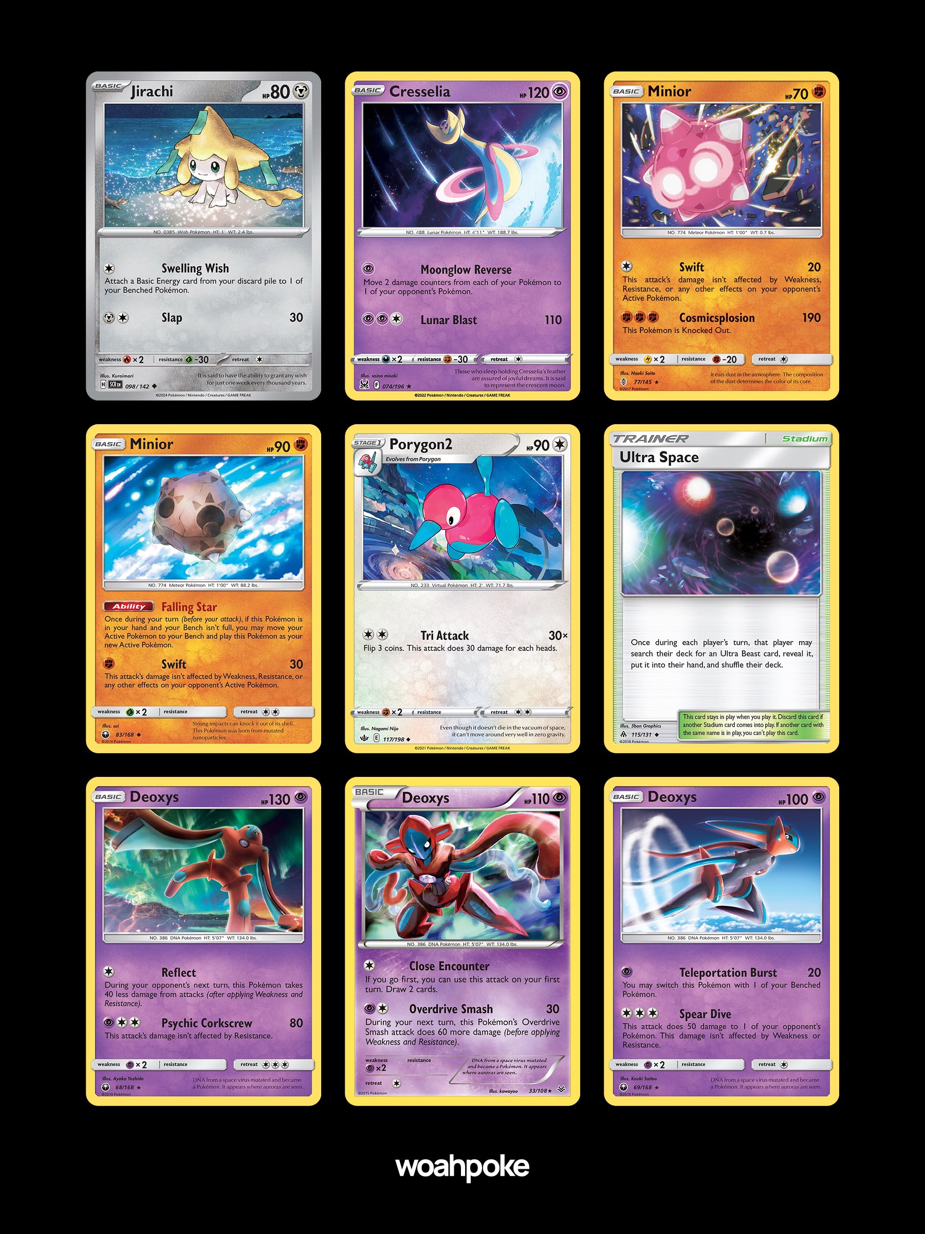 Commons & Affordable Space Cards