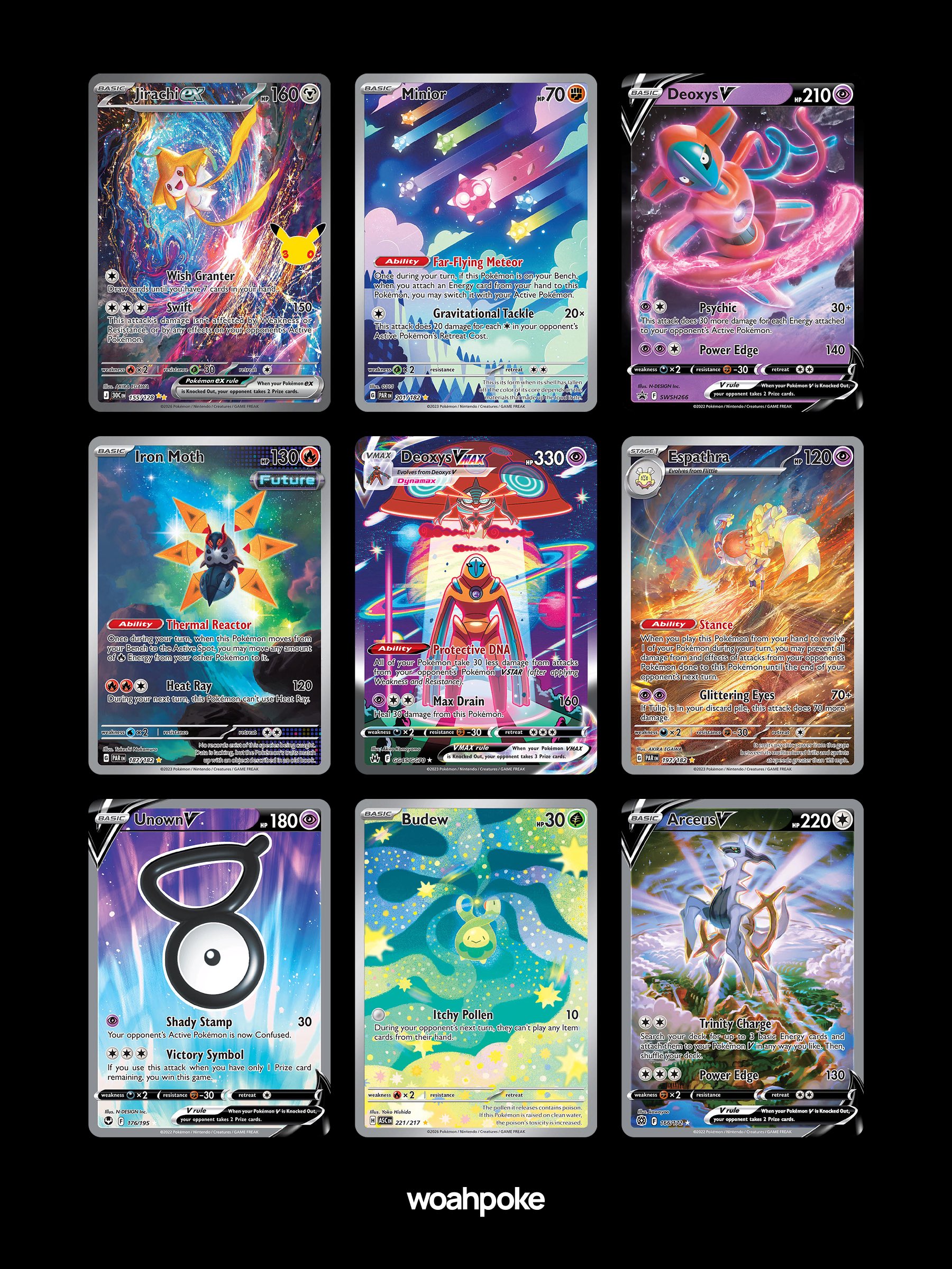 Pokémon in Space & Galaxy Skies