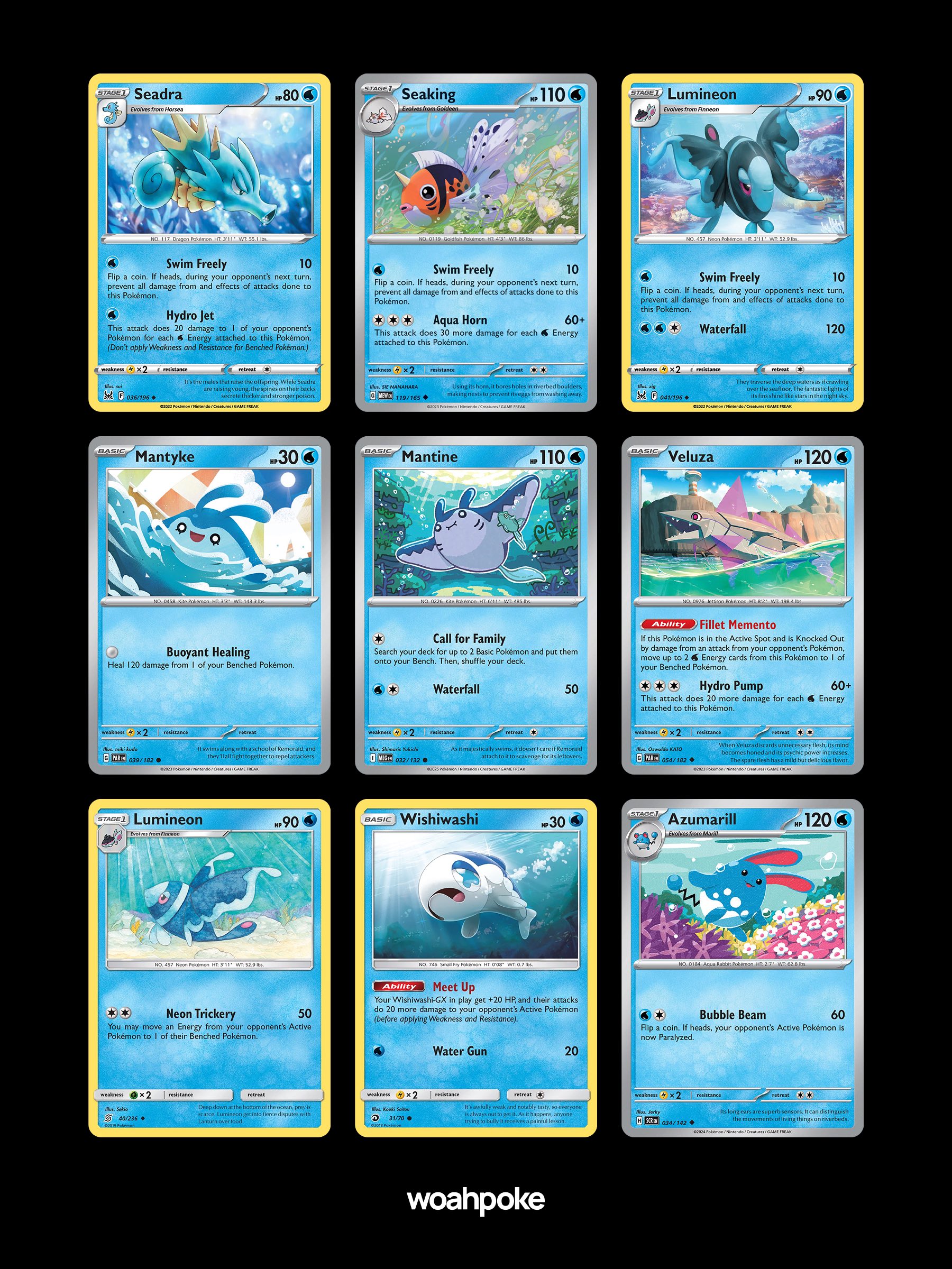Commons & Affordable Underwater Cards