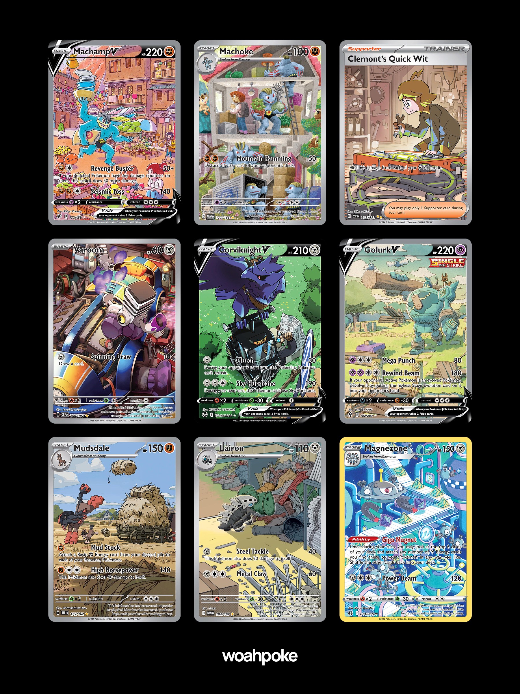 Blue Collar & Manual Labor Pokémon Cards
