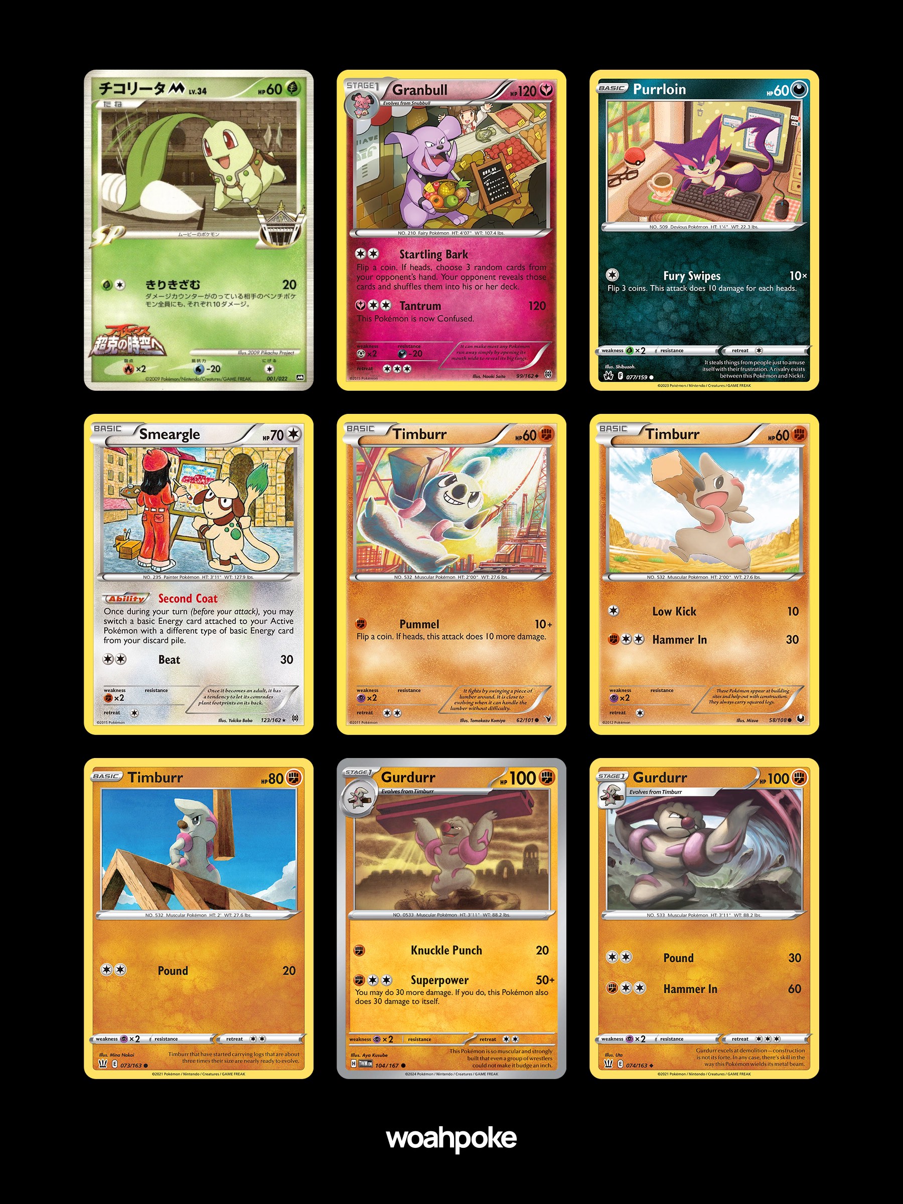 Commons & Affordable Working Cards