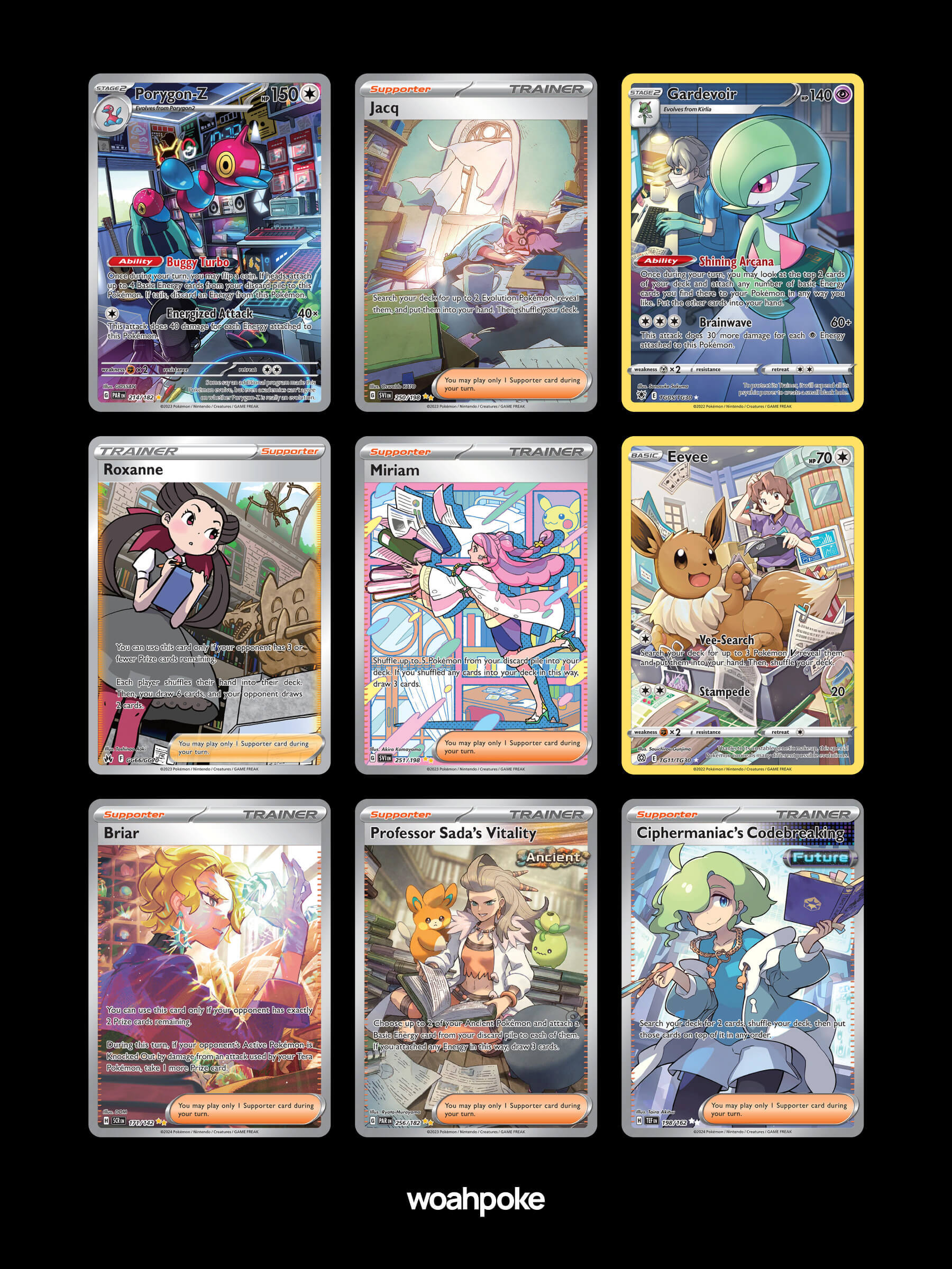 Desk Jobs, Studying & Research Pokémon Cards